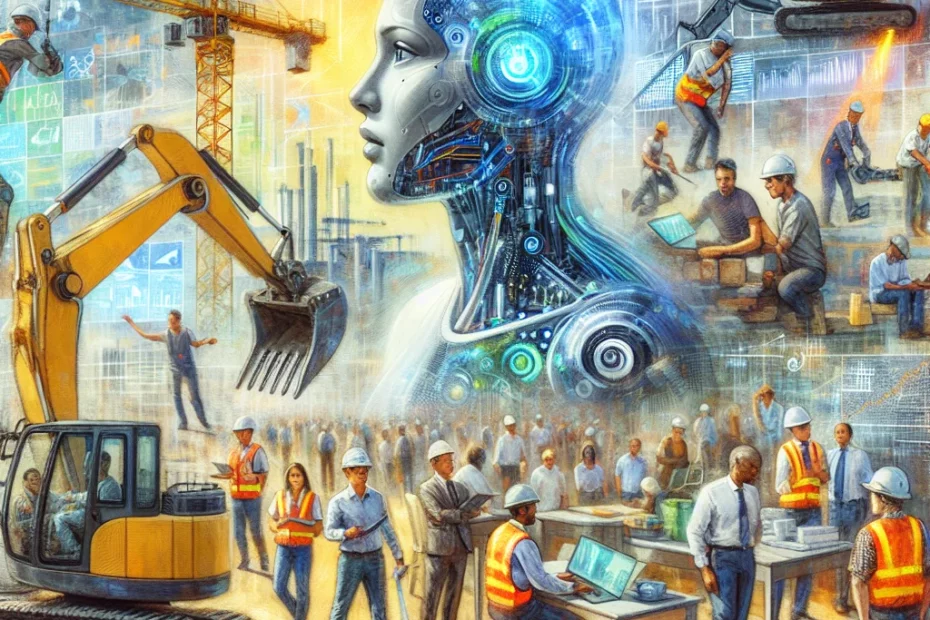 AI Revolutionizing Construction: 5 Trends for 2024