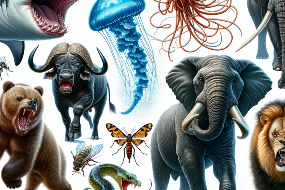 Top 10 most dangerous animals in the world